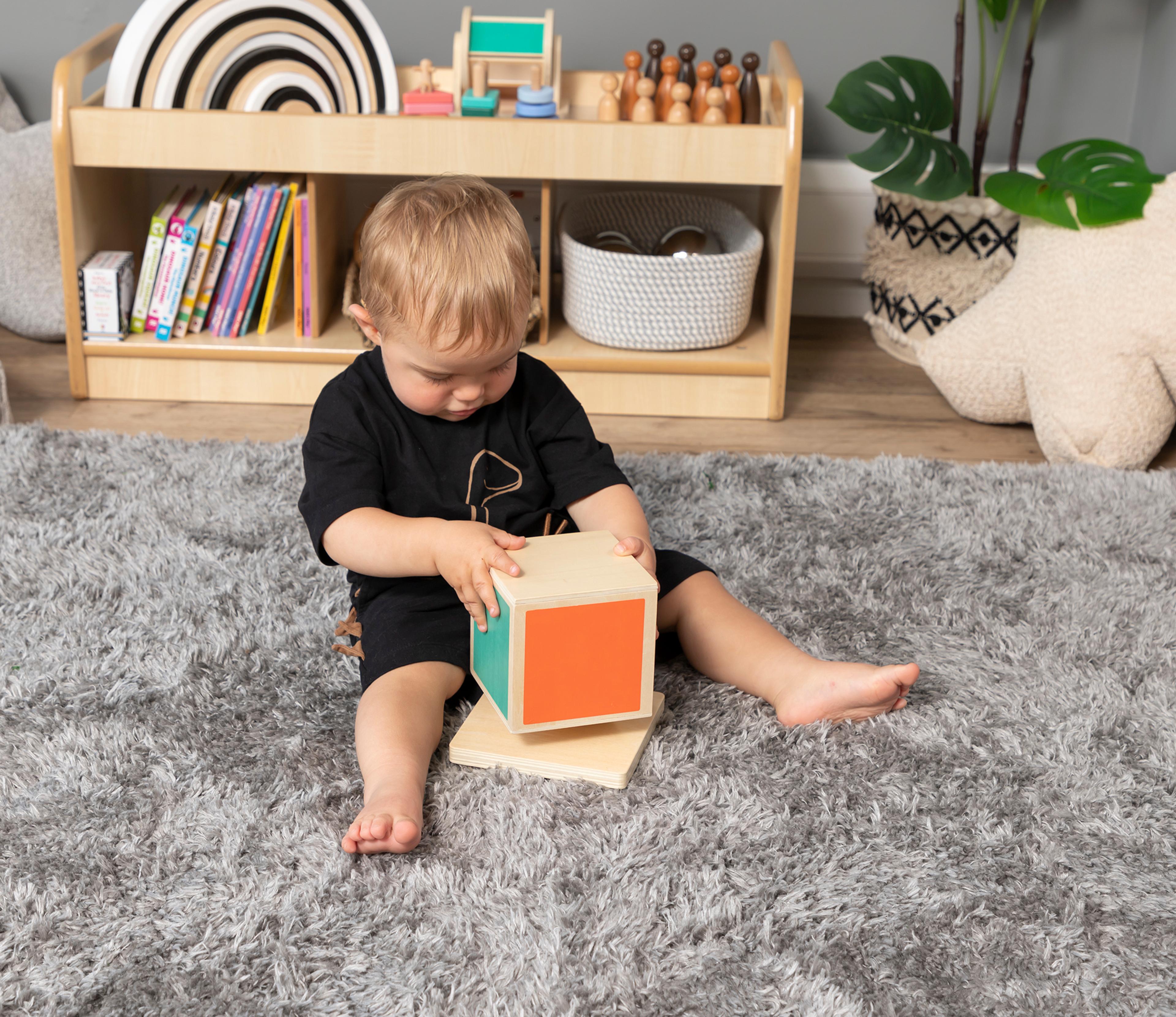 Wooden Turning Cube from Hope Education 
