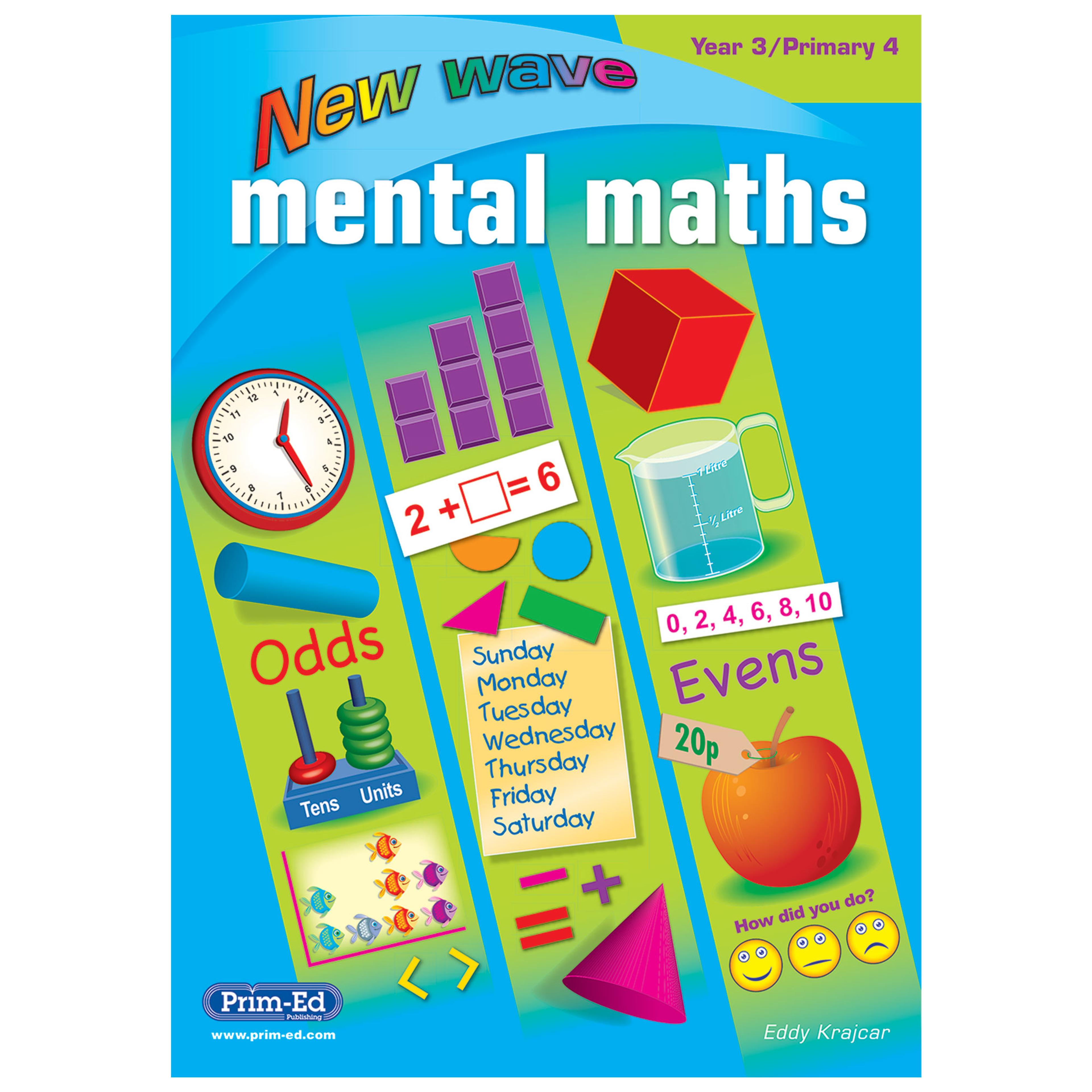 New Wave Mental Maths Year 3 - Pack of 30