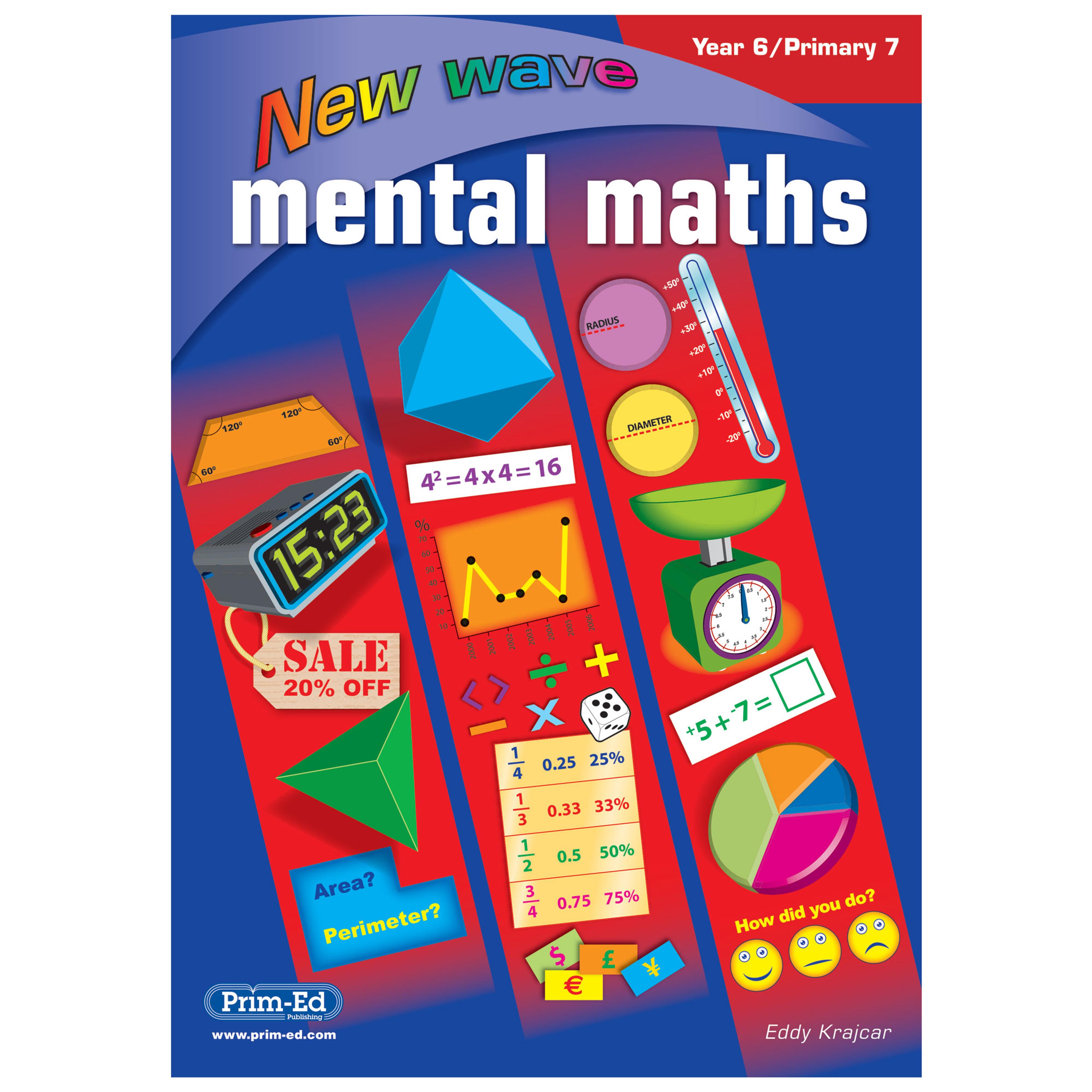 New Wave Mental Maths Year 6 - Pack of 30