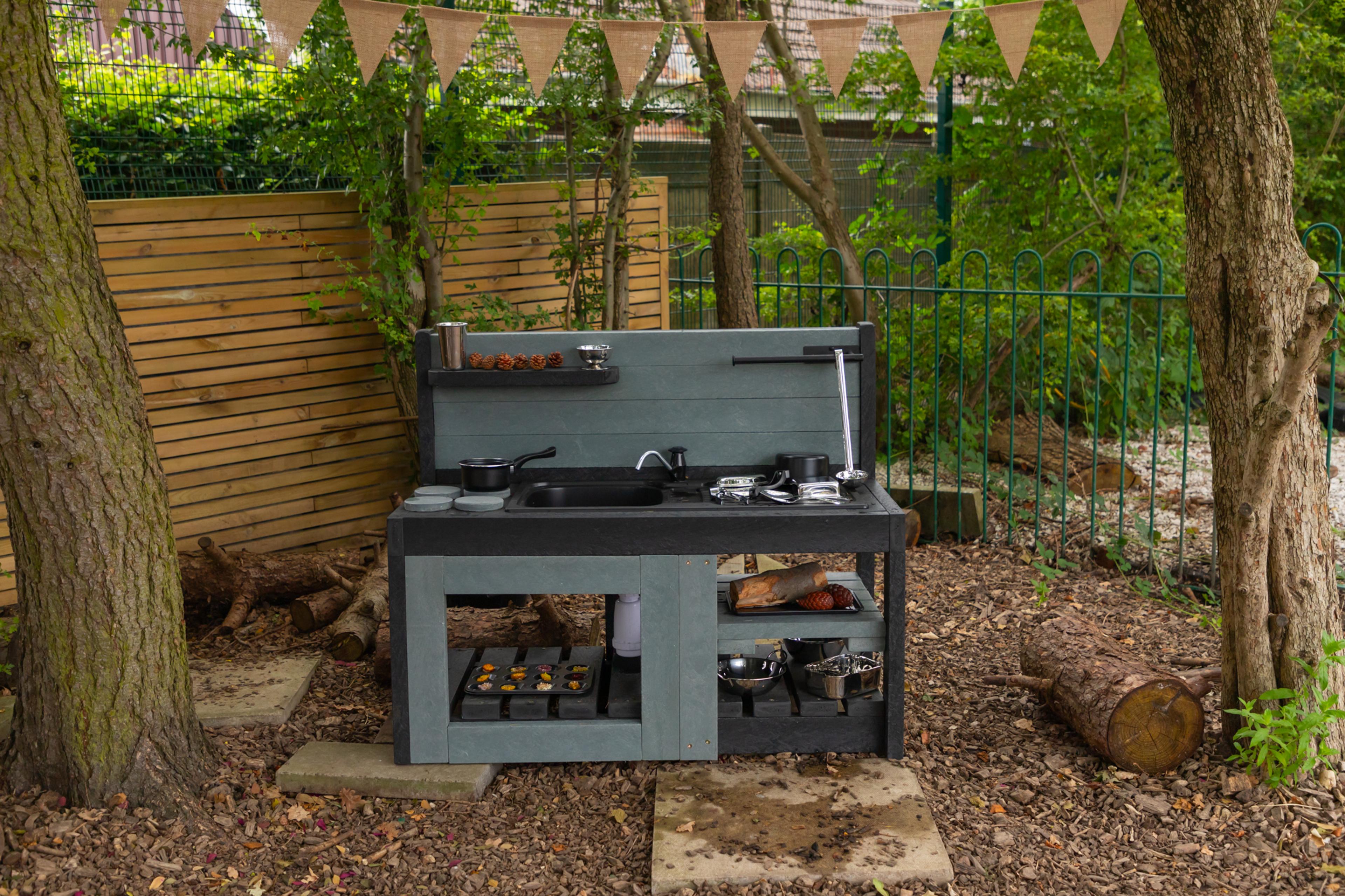 Recycled Mud Kitchen from Hope Education