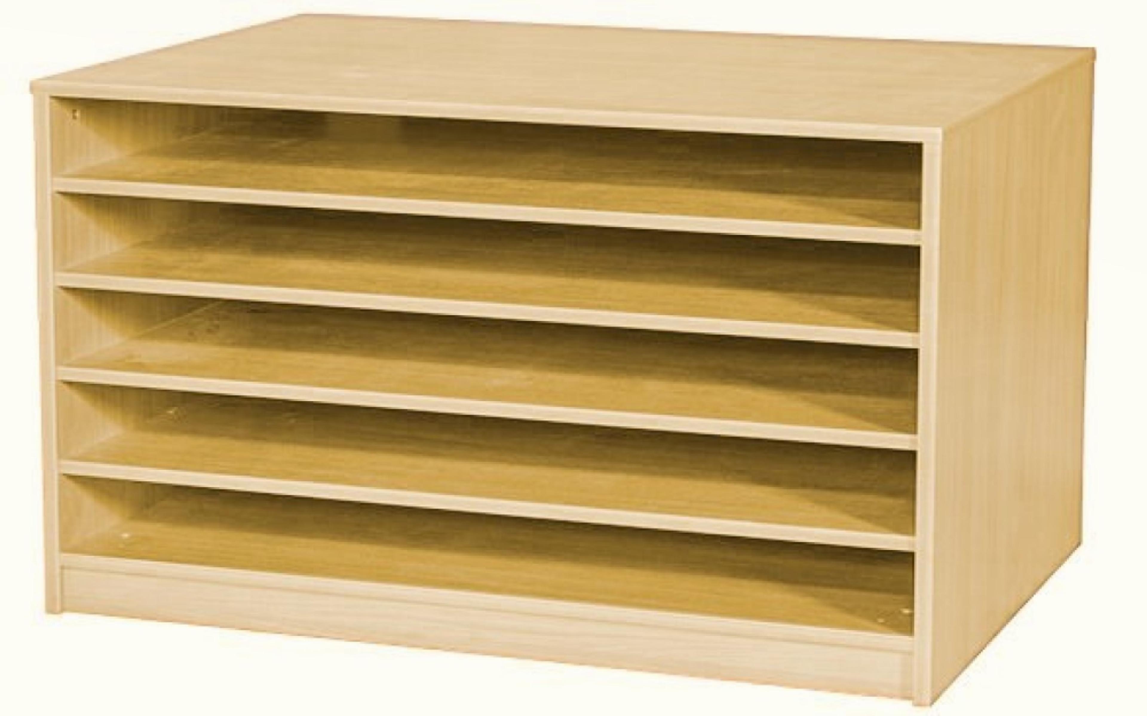 Classmates Static Paper Storage Unit with Fixed Shelves