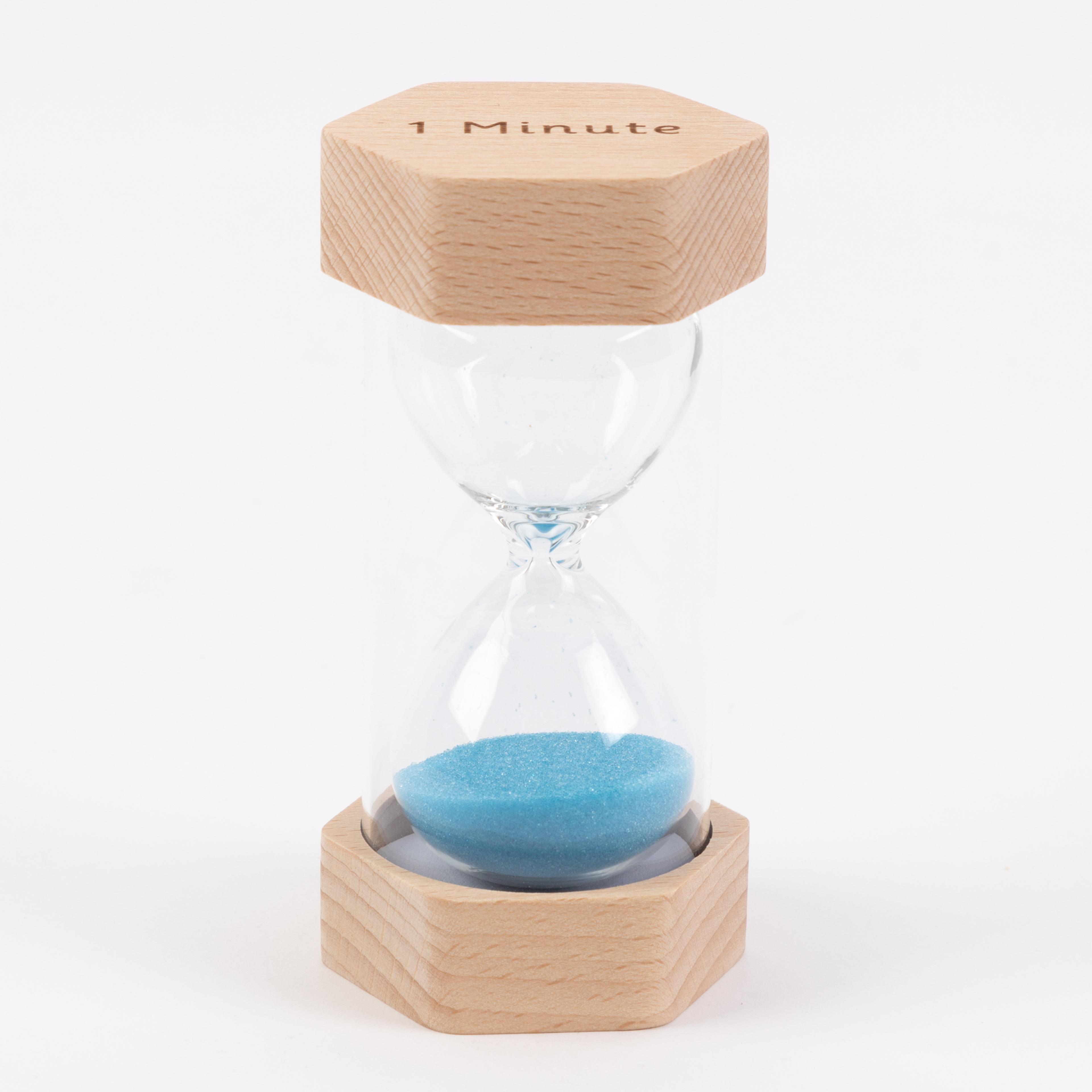Wooden Sand Timer: 1 Minute from Hope Education