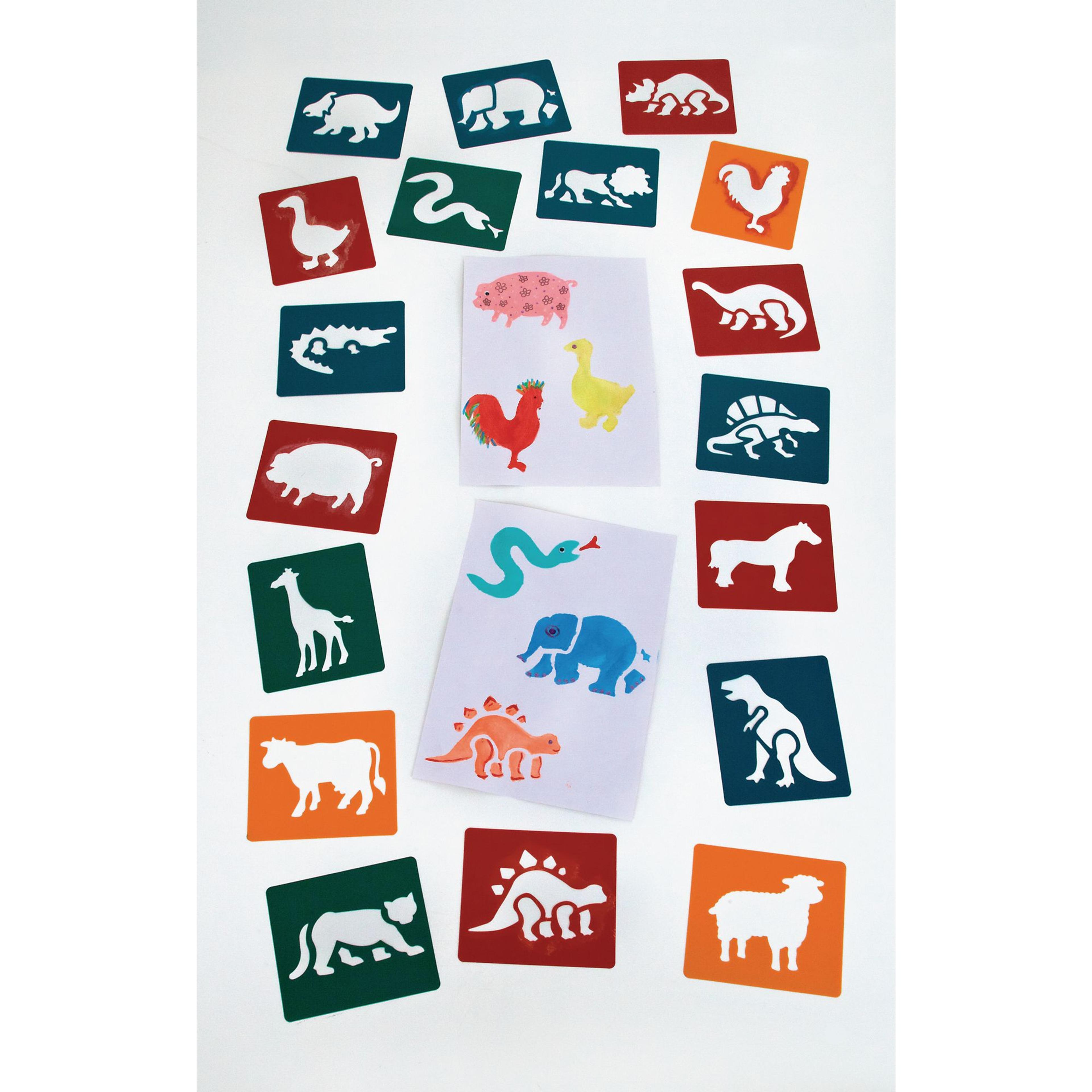 Classmates Assorted Stencil Pack of 36