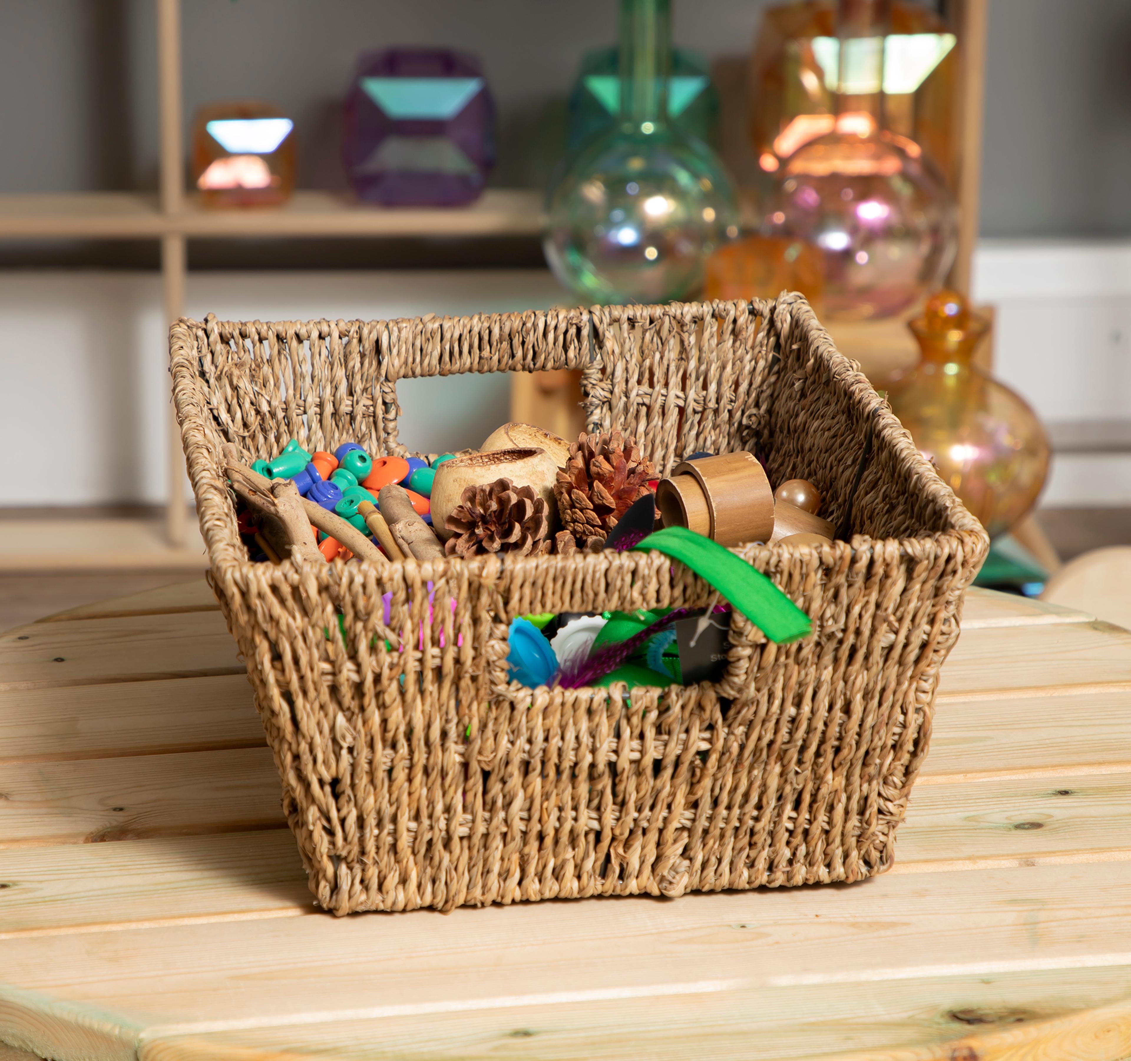 Rectangle Seagrass Baskets from Hope Education Pk4
