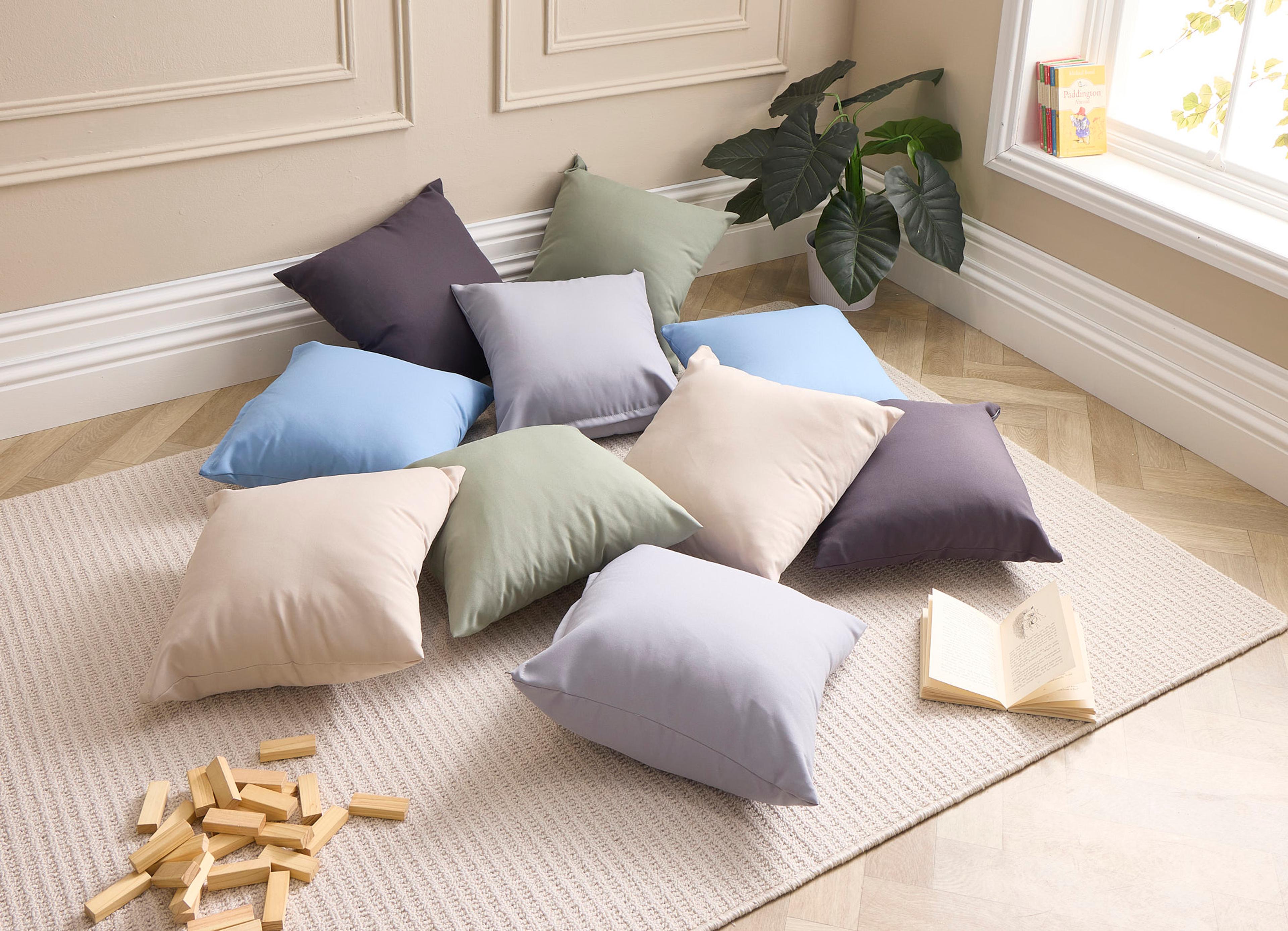 Mix Colour Cushions from Hope Education - Pack of 10 - 45cm x 45cm