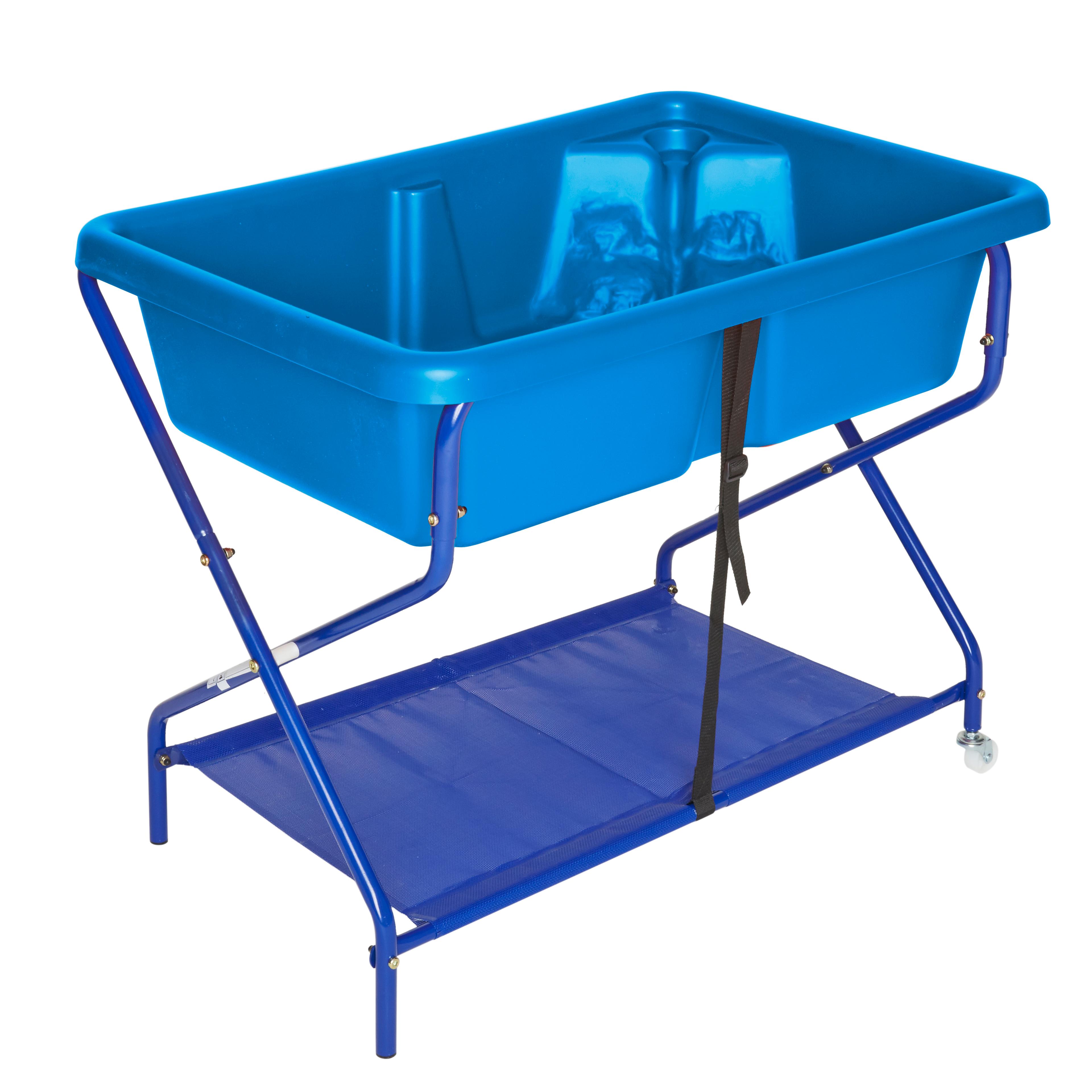 Rockface Blue Sand & Water Tray and Stand
