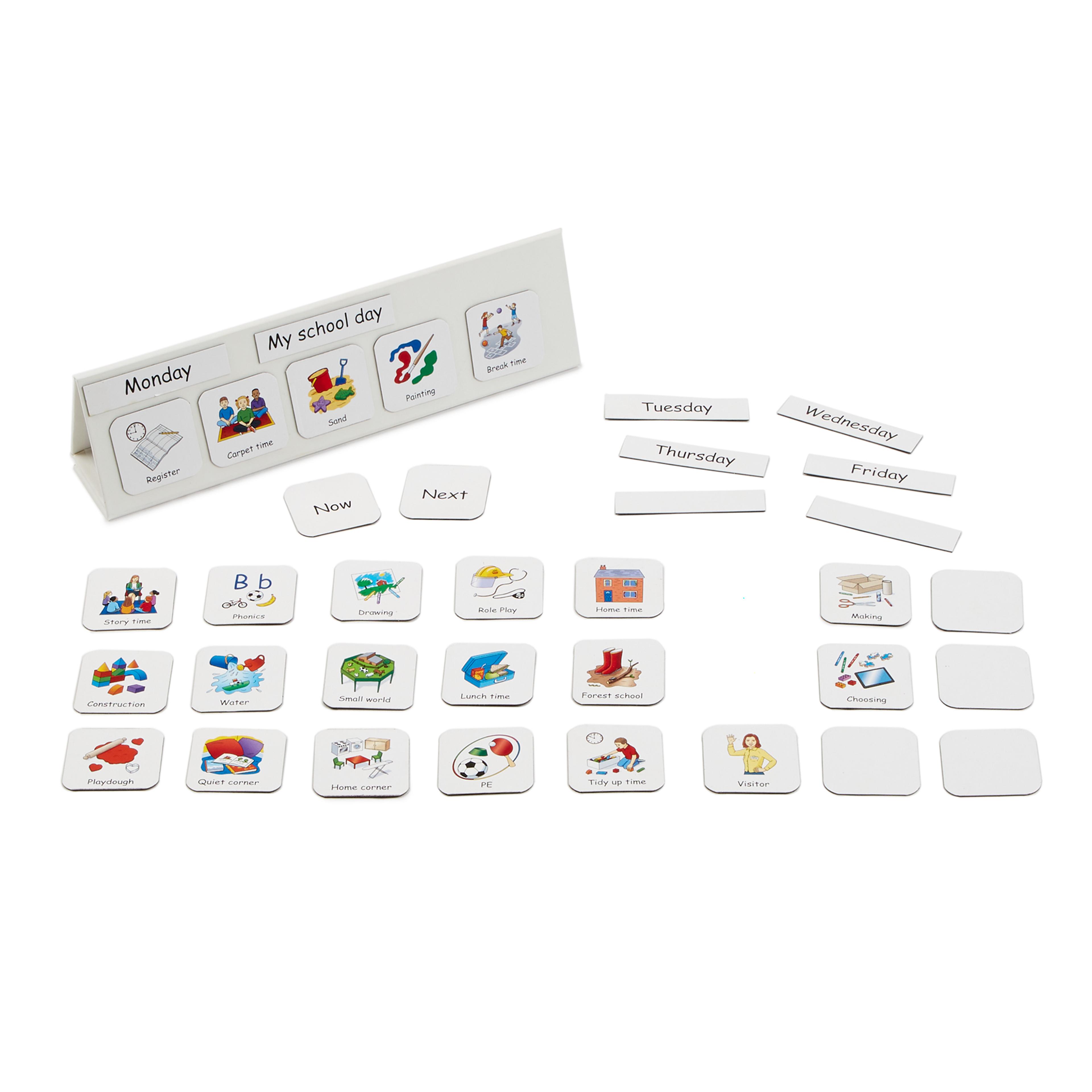 LDA Magnetic Timetable - EYFS