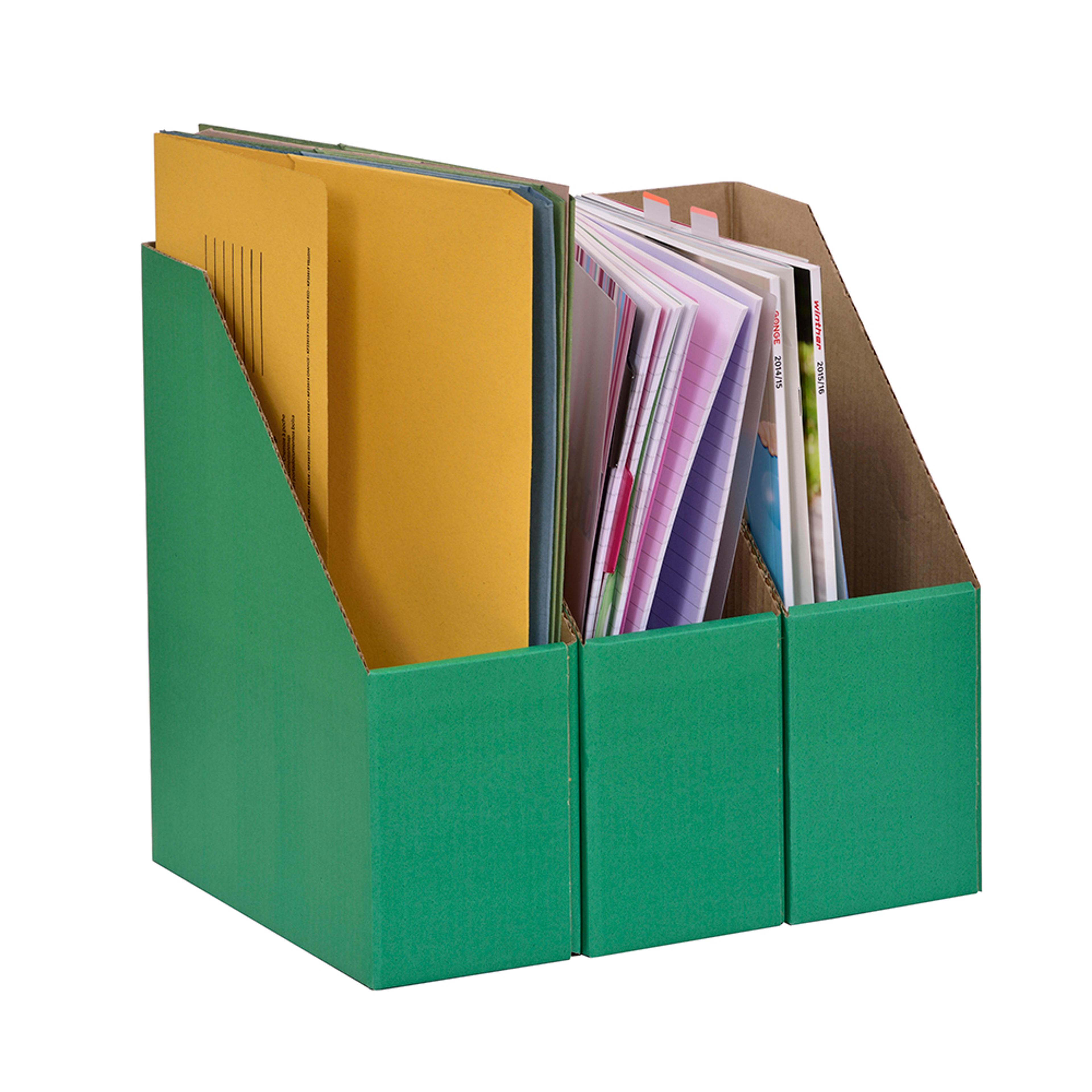Library Boxes Pk 10 - Green