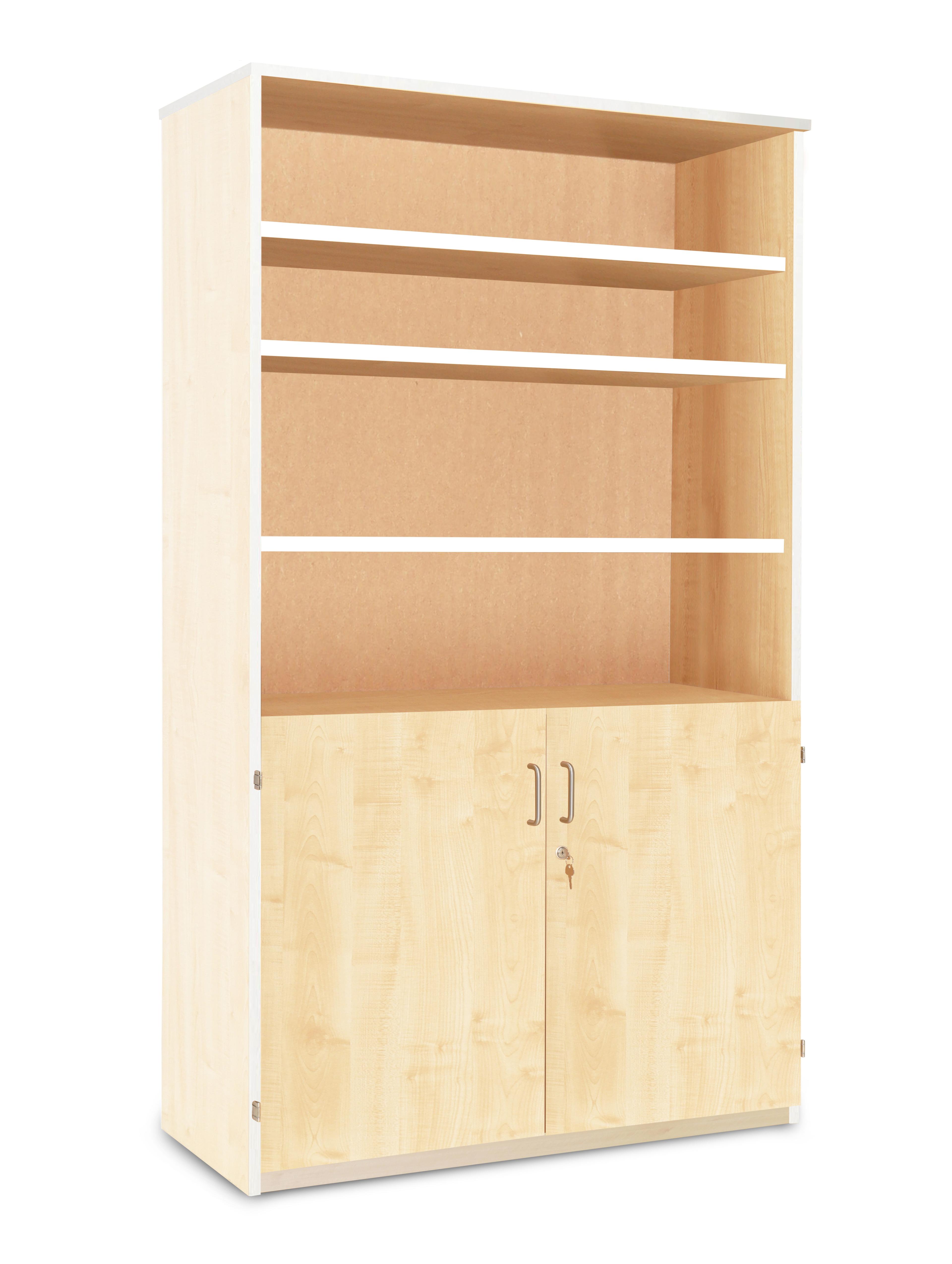 Classmates Pebble Half Stock Cupboard - 1800mm