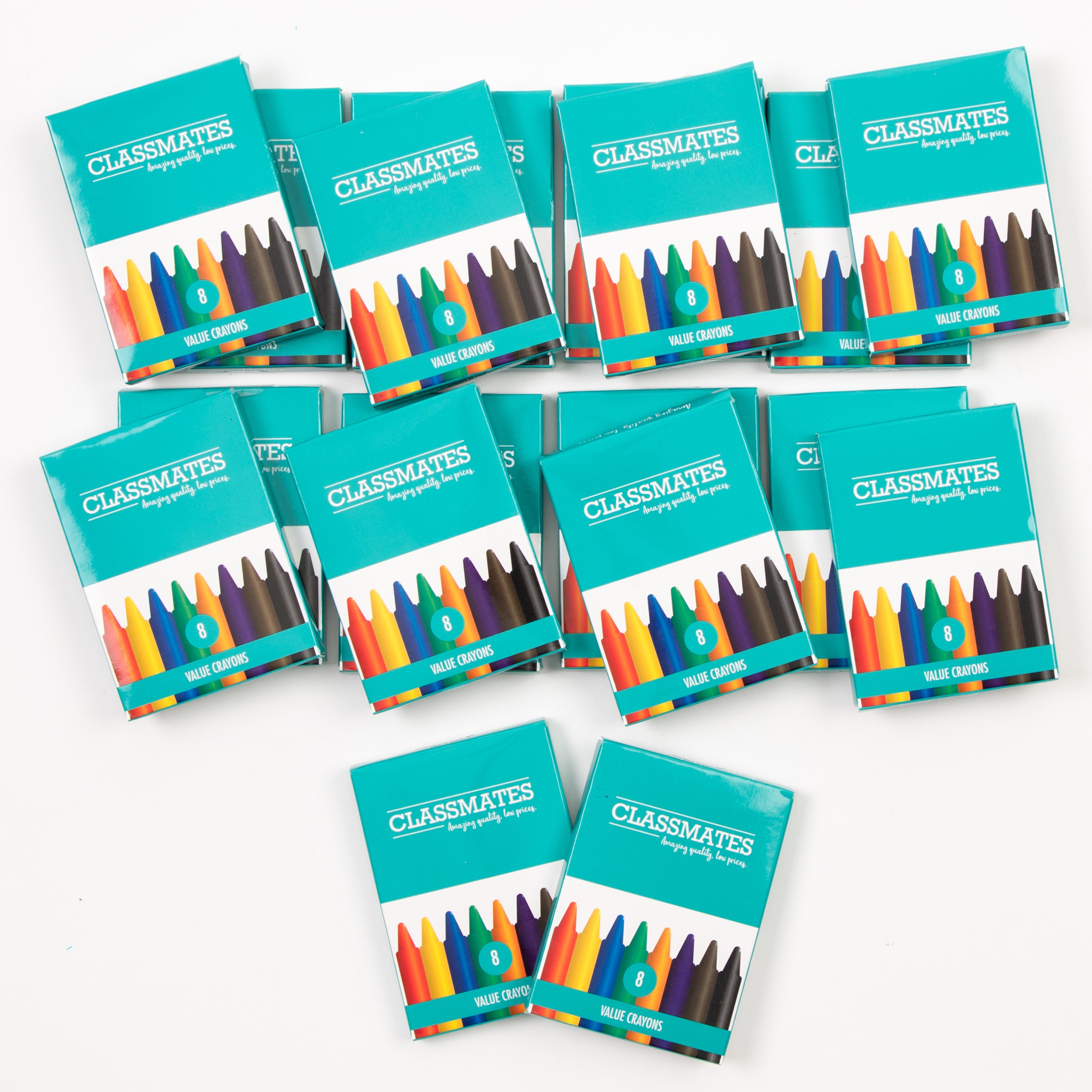 Classmates Value Crayons - Pack of 144