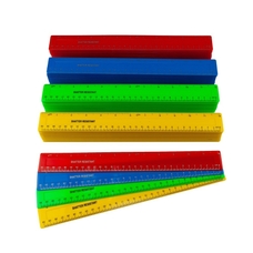 Rulers 12in/30cm - Assorted Colours - Pack of 100