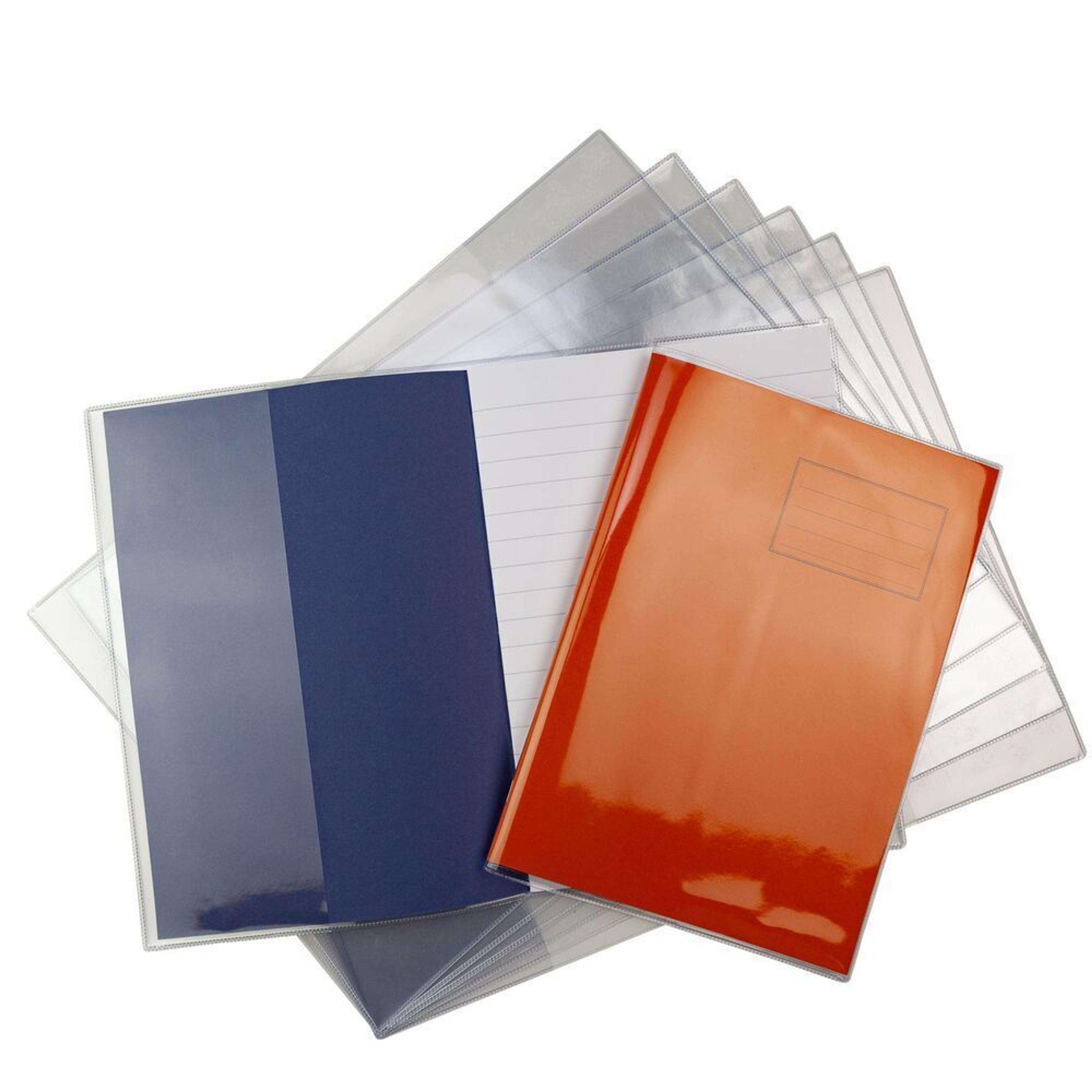 Exercise Book Covers A4 - Extra Heavy Duty 240 Micron - Pack of 50