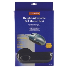 Height Adjustable Gel Mouse Pad - Black