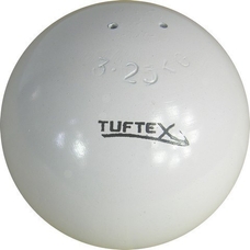 Tuftex School Competition Shot 3.25kg - White