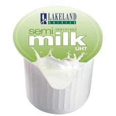 Millac Milk Pots - Half Fat - Pack of 120