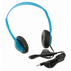 Stereo Headphones With Line Volume Control Blueberry