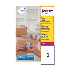 Avery Laser Labels - 1 Per Sheet L7167 - Pack of 500