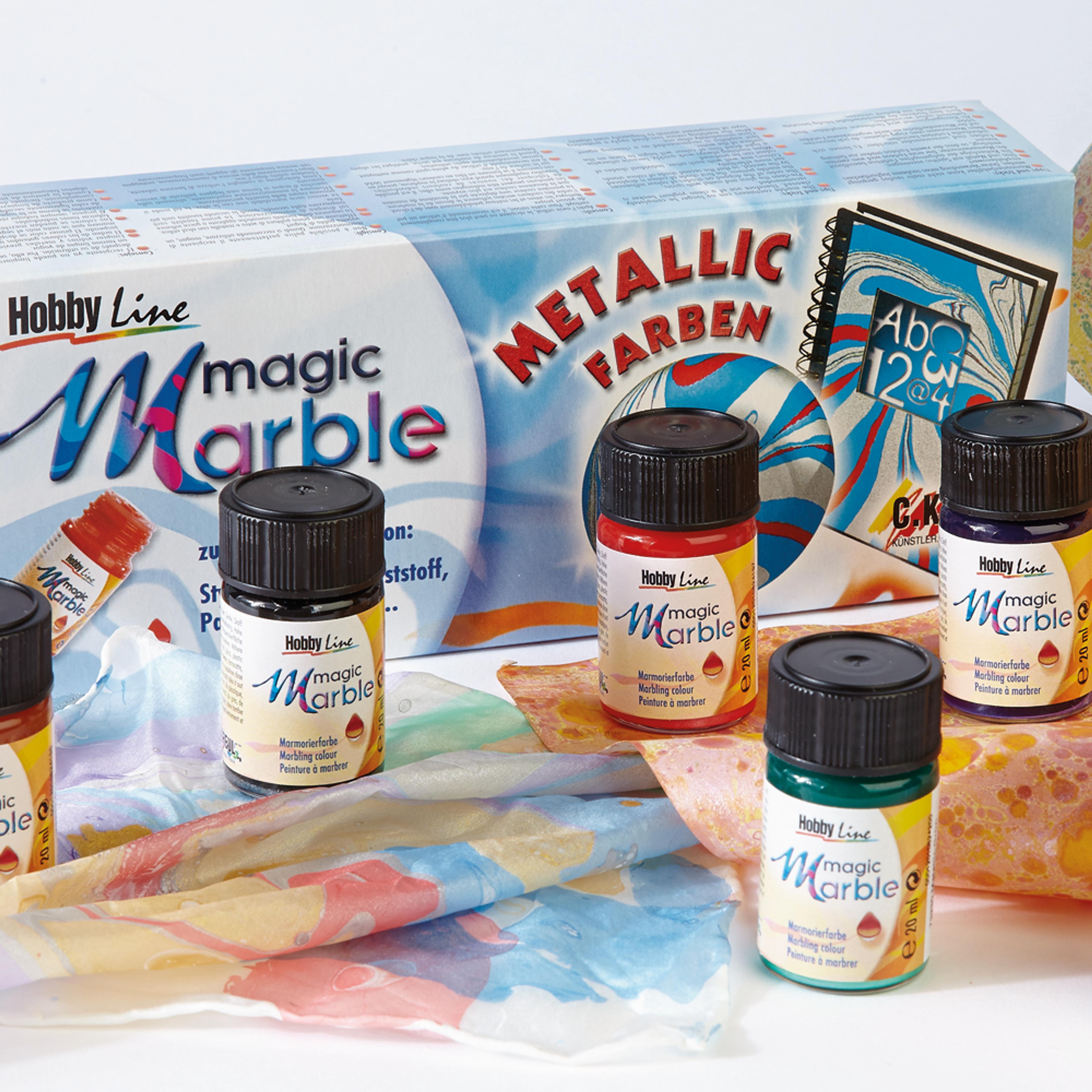 Metallic Marbling Set