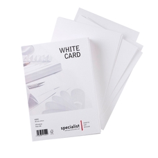 White Card 370 Microns - A3. Pack of 100
