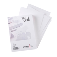 White Card 248 Microns - A4. Pack of 50