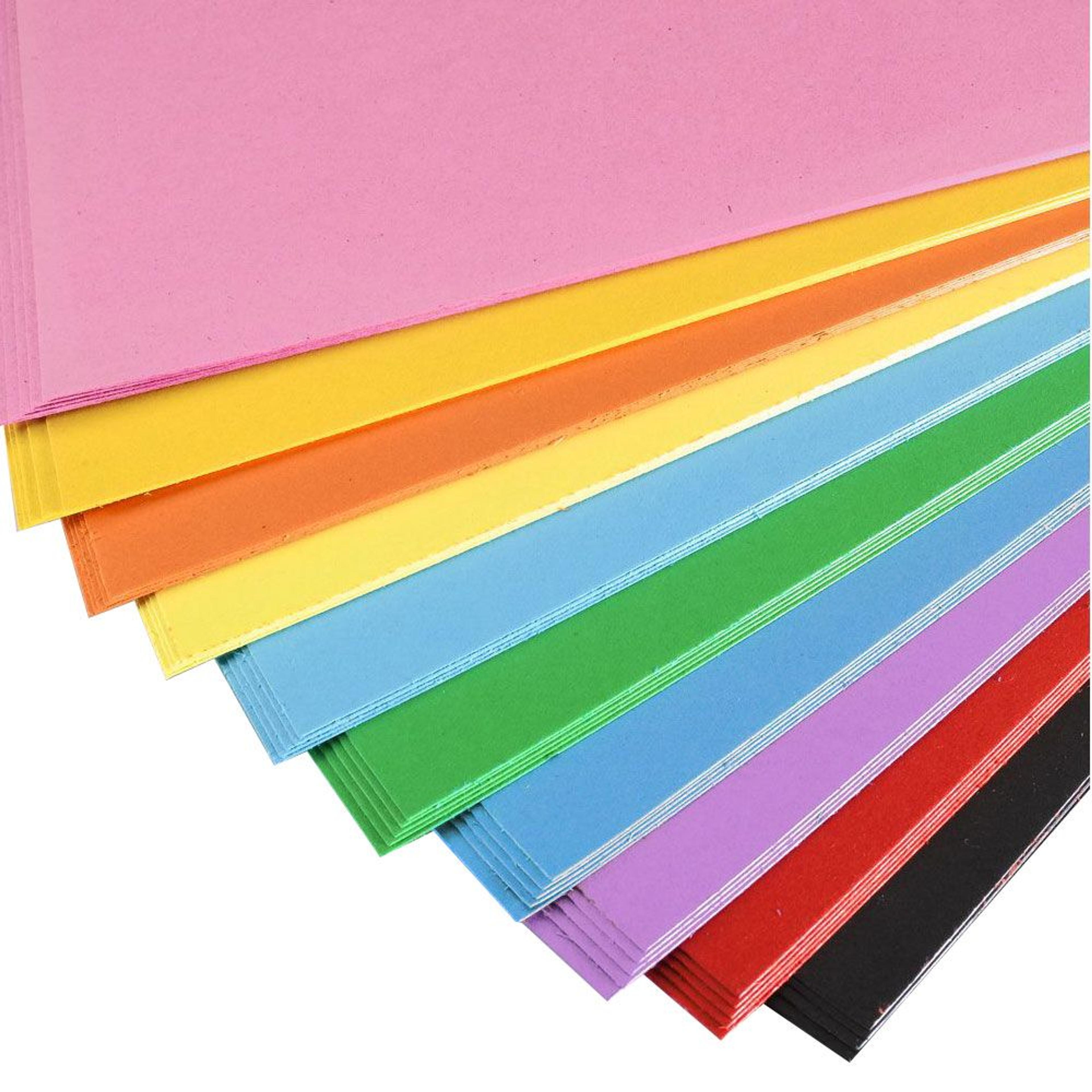 Specialist Crafts Coloured Card Assortments 230 Microns - A2 Sheets. Pack Of 10