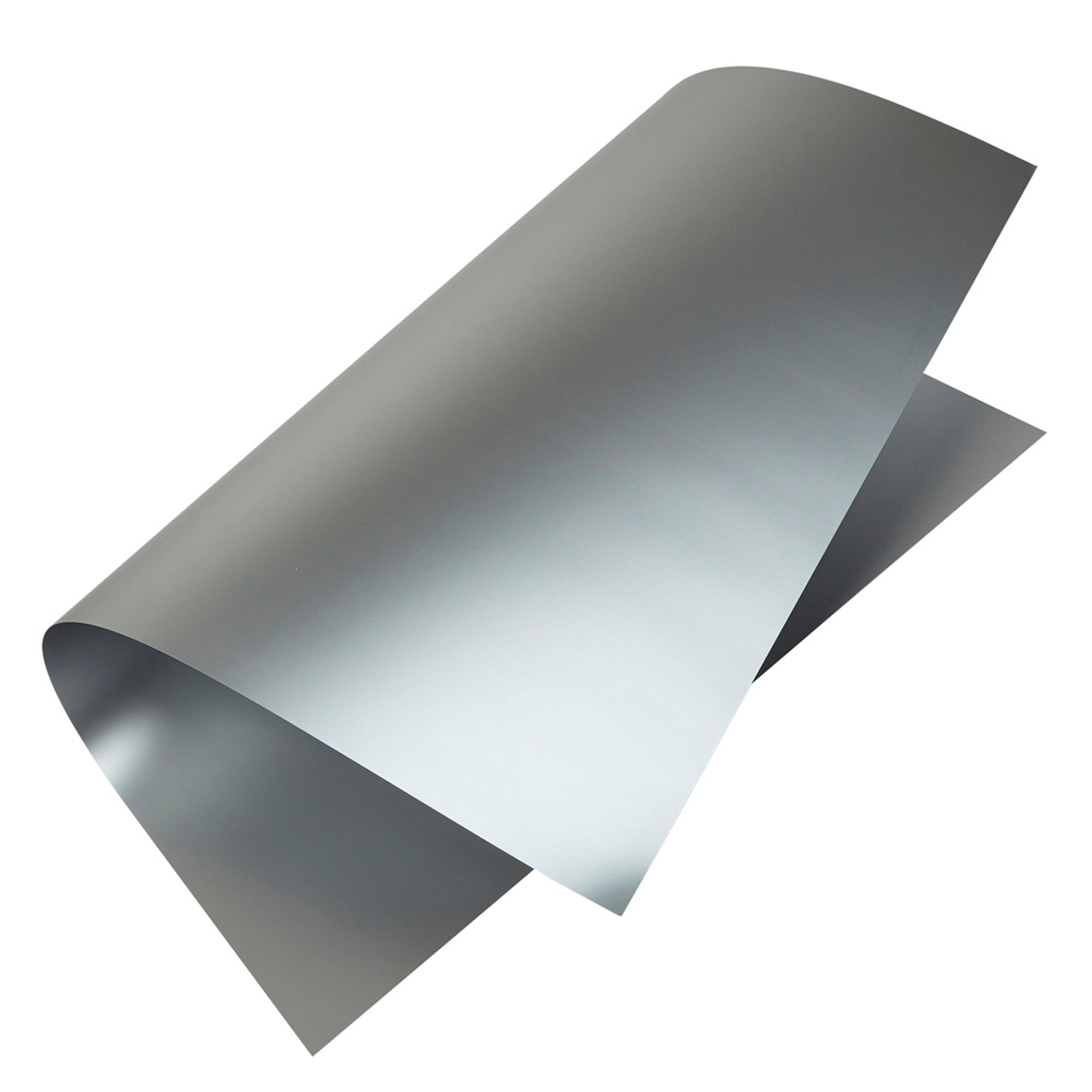 Metallic Card 500 x 700mm Sheet - Silver