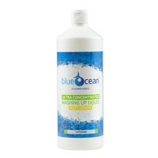 BlueOcean 20% Zesty Lemon Washing Up Liquid - 1L - Pack of 12