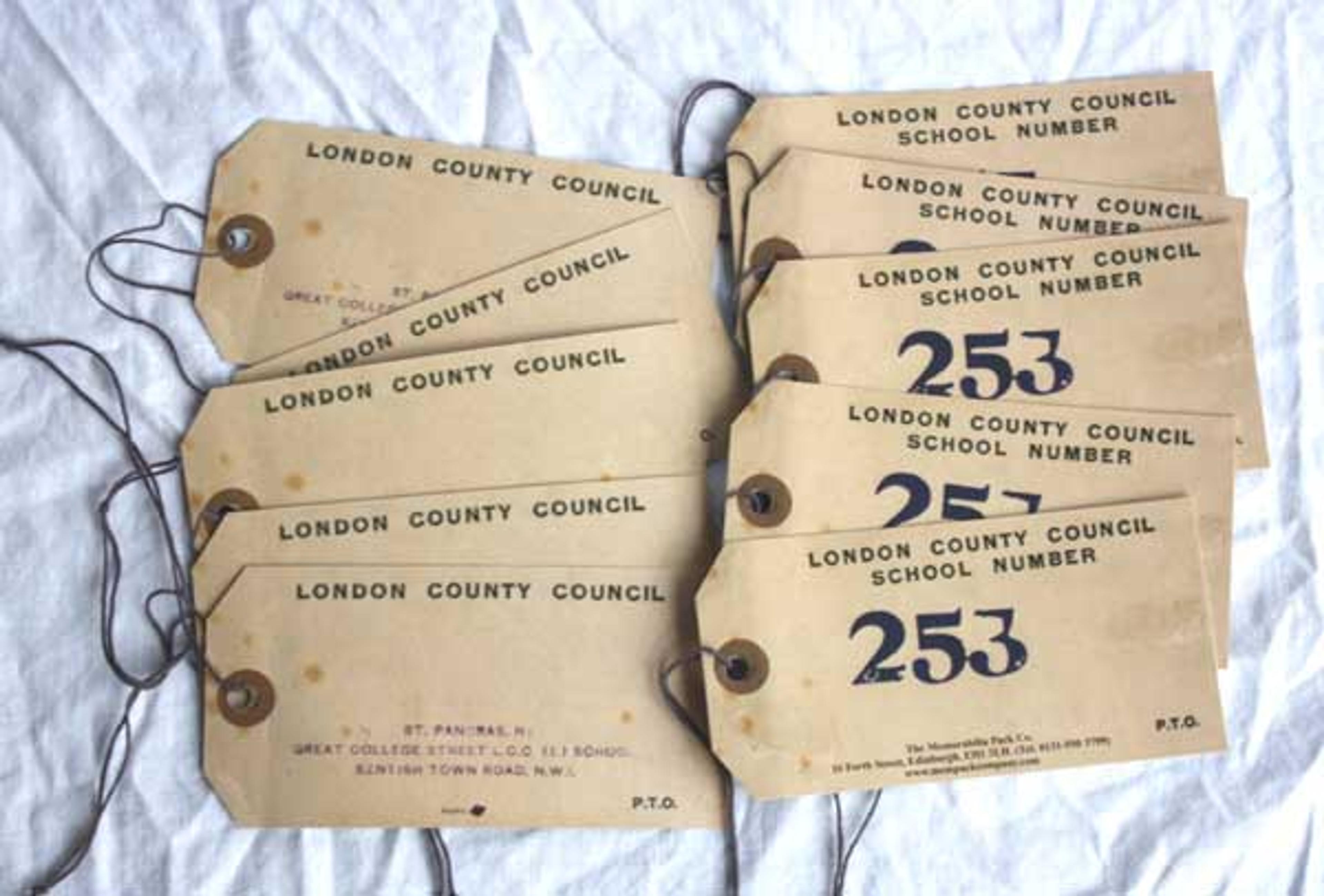 Evacuee Tags x 10