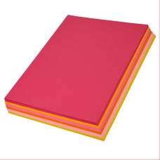 Coloured Themed Card Pack 230 Microns - Warms. Pack of 60 Sheets