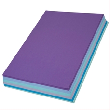 Coloured Themed Card Pack 230 Microns - Blue Hues. Pack of 60 Sheets