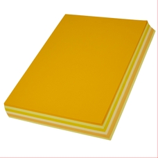 Coloured Themed Card Pack 230 Microns - Yellows. Pack of 60 Sheets