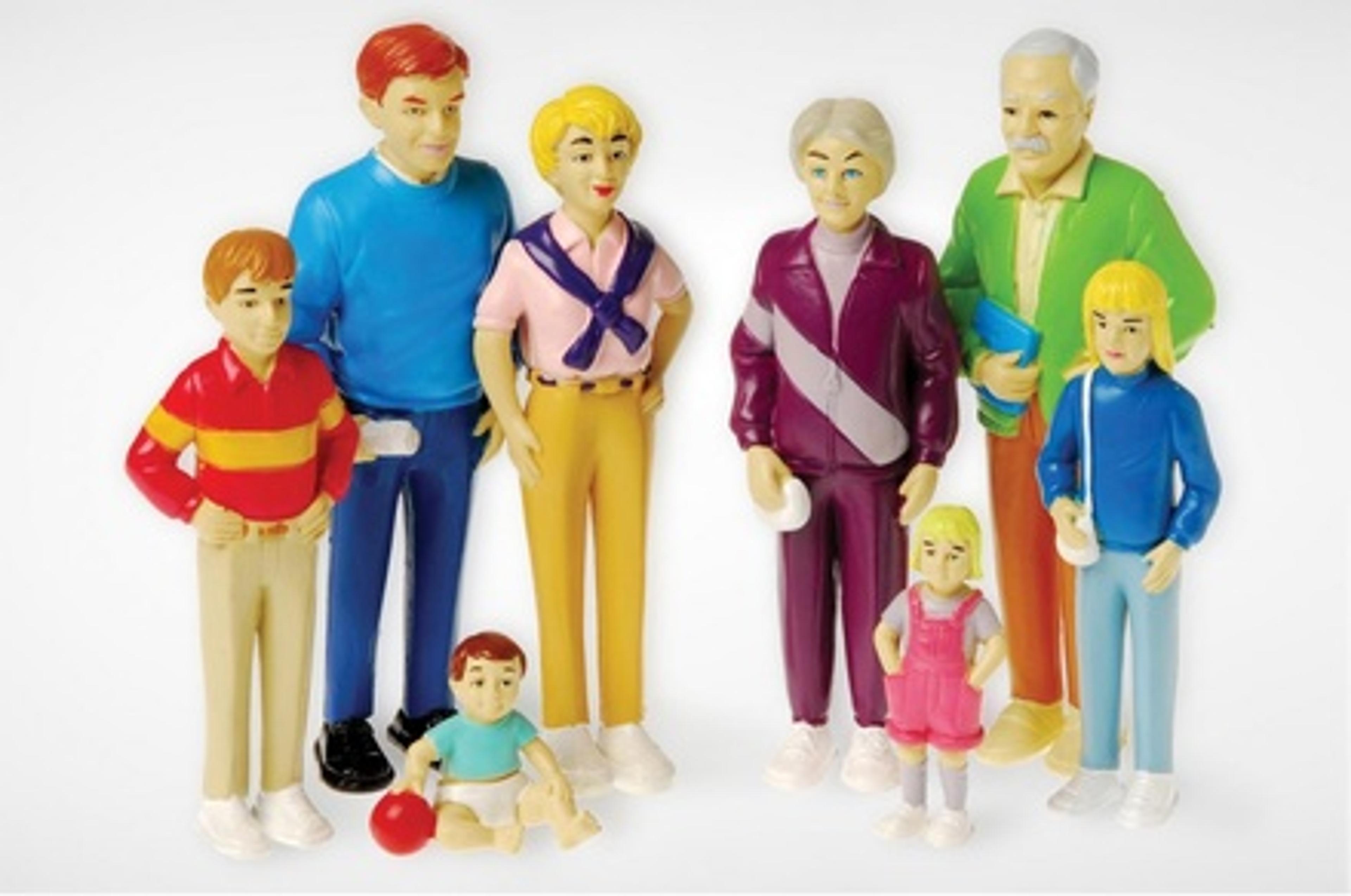PRETEND PLAY FAMILIES (WHITE FAMILY)
