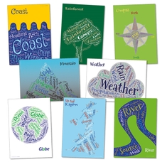 Geography Word Cloud Posters