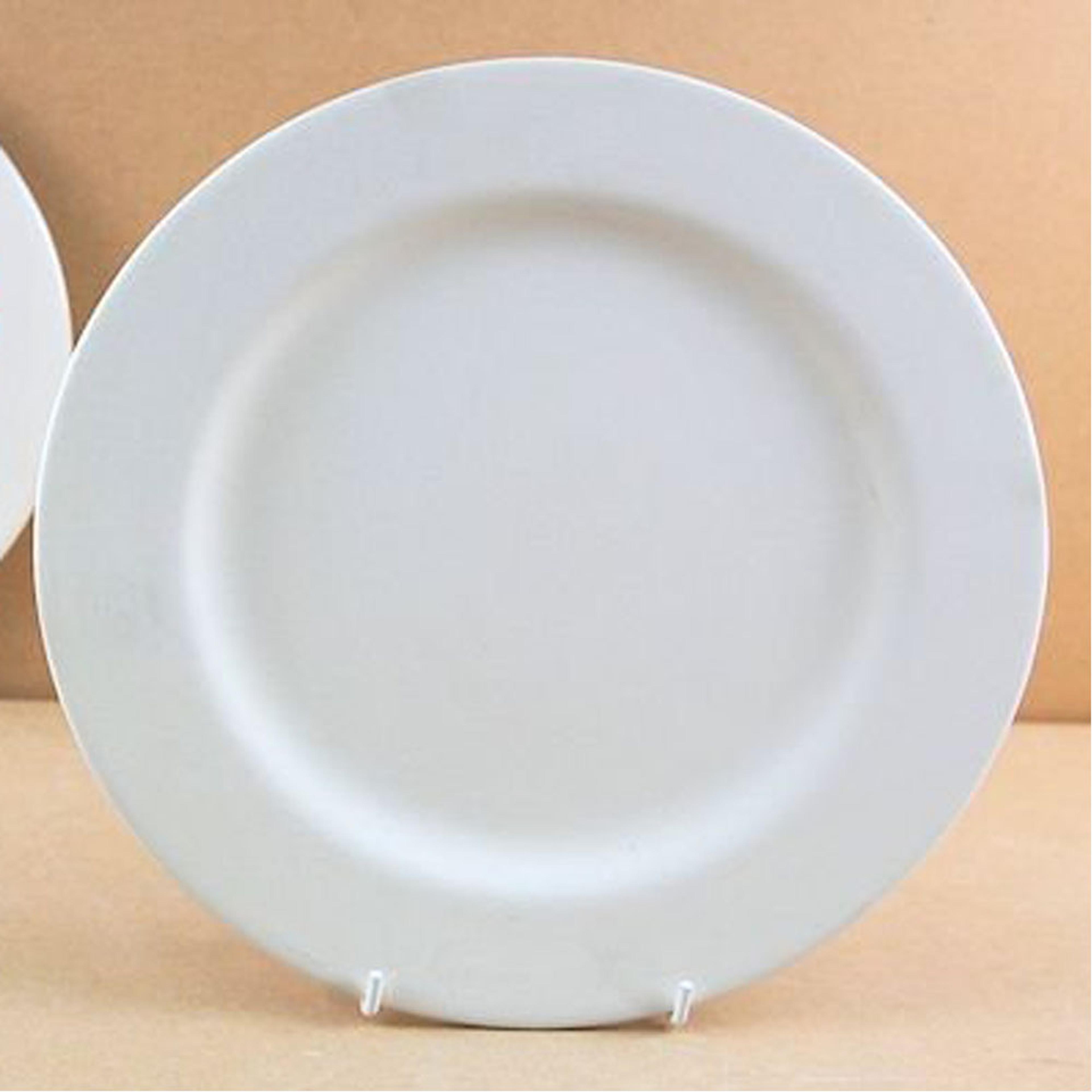 Bisqueware Round Plate