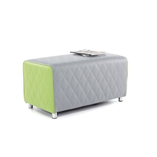 Break Out 2 Seater Rectangle - Grey/Lime