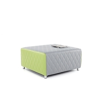 Break Out 4 Seater Square - Grey/Lime