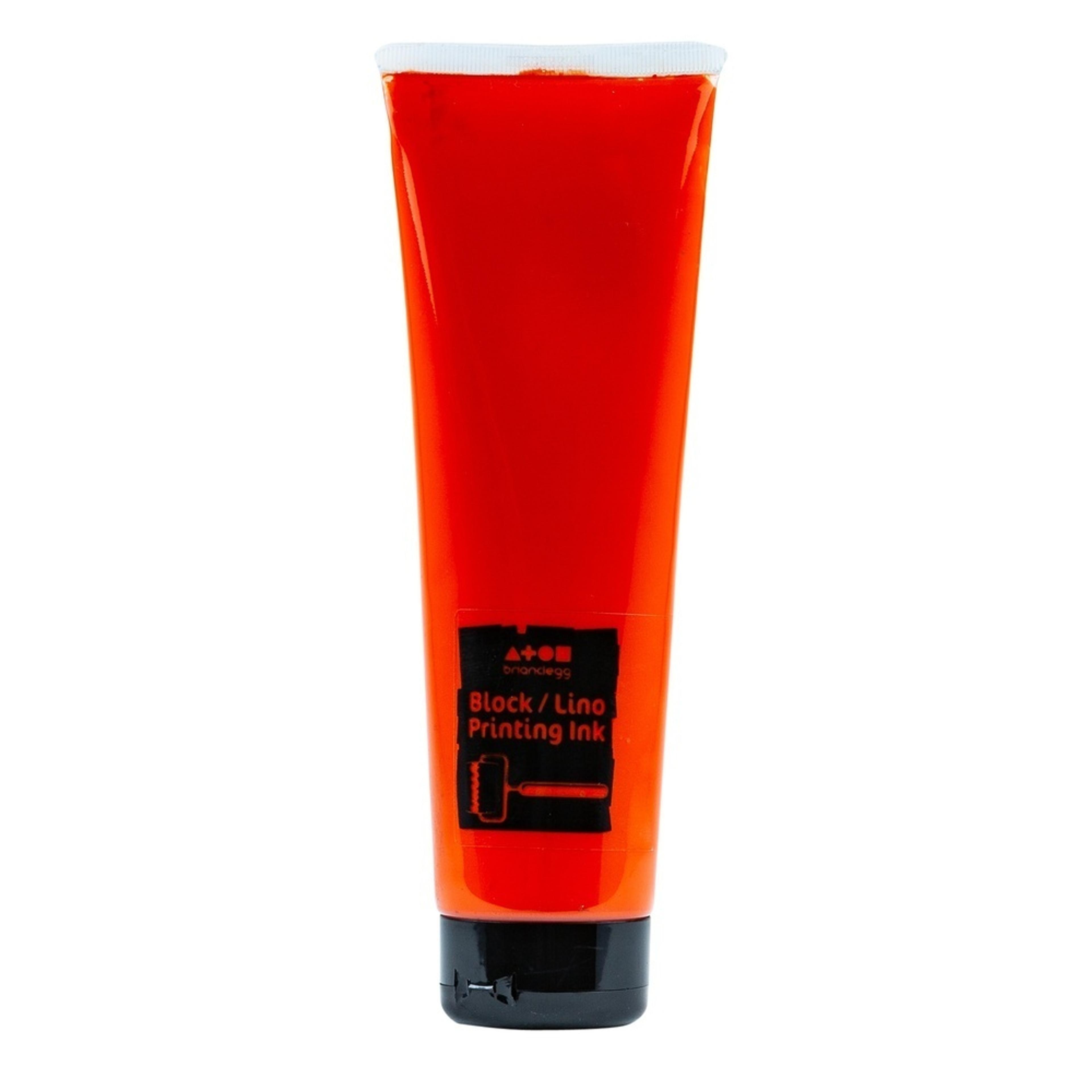 Block Printing Ink 300ml - Orange