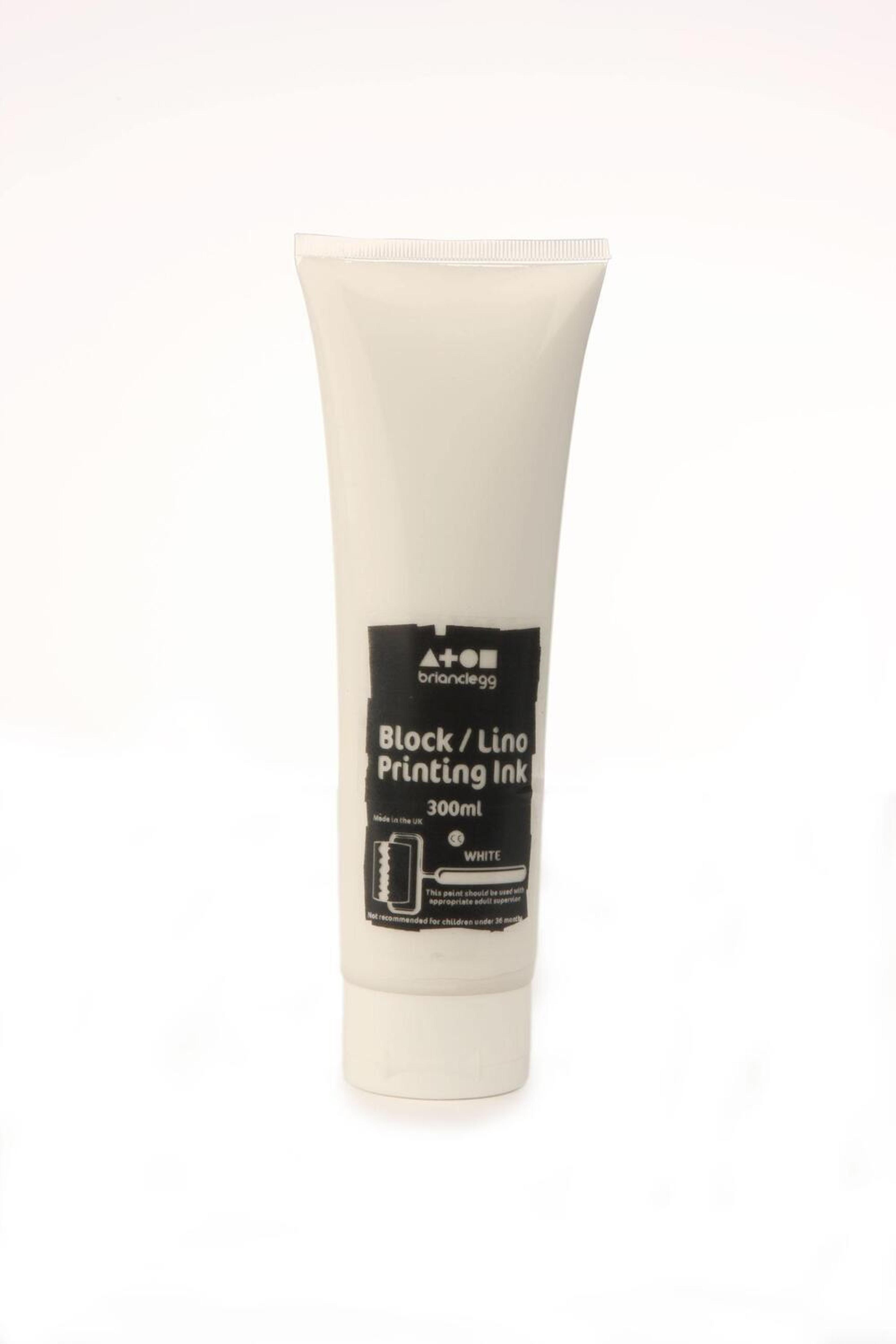 Block Printing Ink 300ml - White