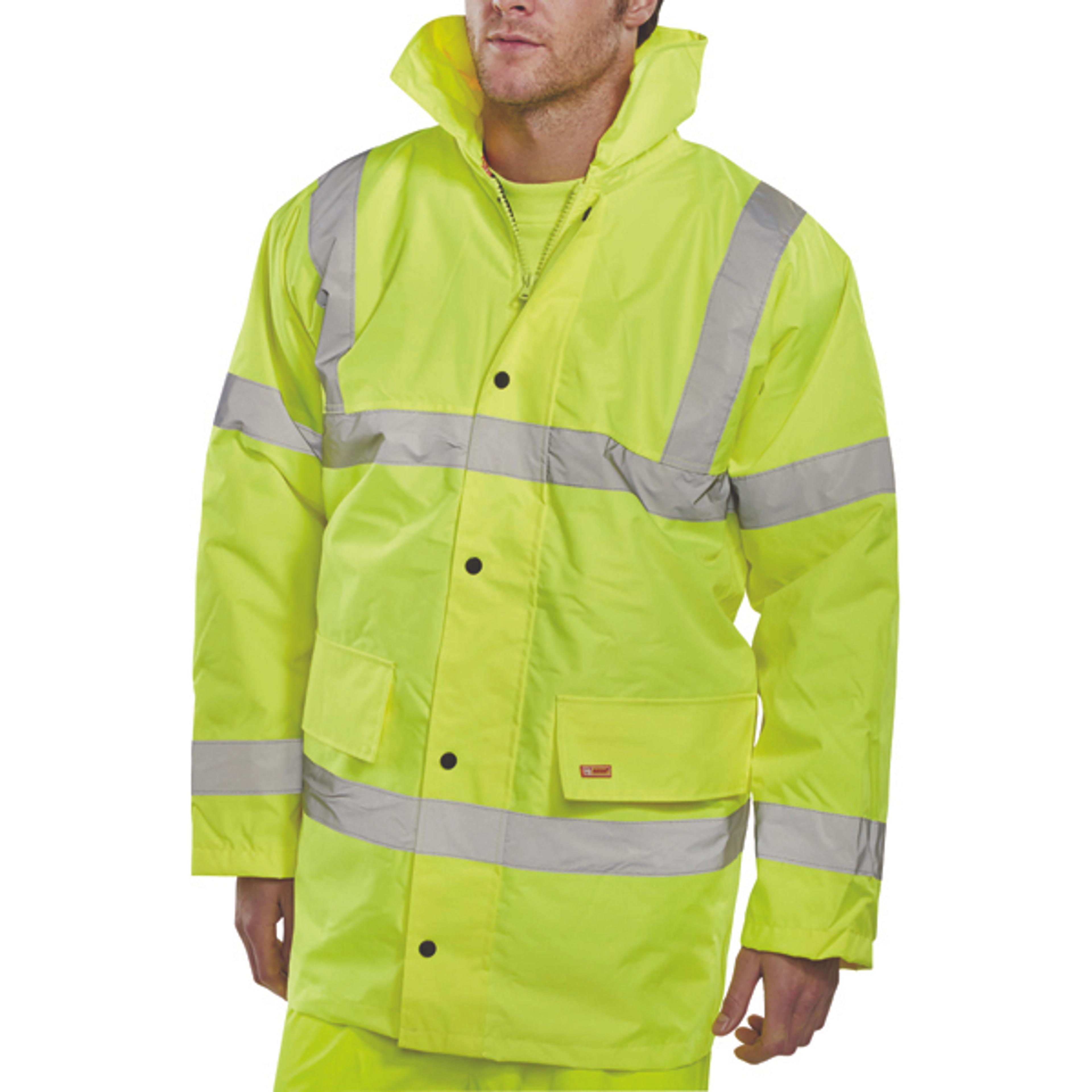 Hi-Vis Jacket - Medium 40in Yellow