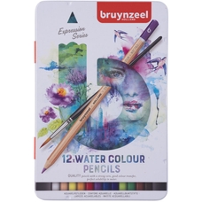 Bruynzeel Expression Aquarel Pencils. Set of 12