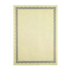 Certificate Border Sheet A4 90gsm - Silver - Pack of 100