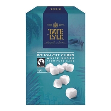 Tate & Lyle White Rough Cut Sugar Cubes - 1kg