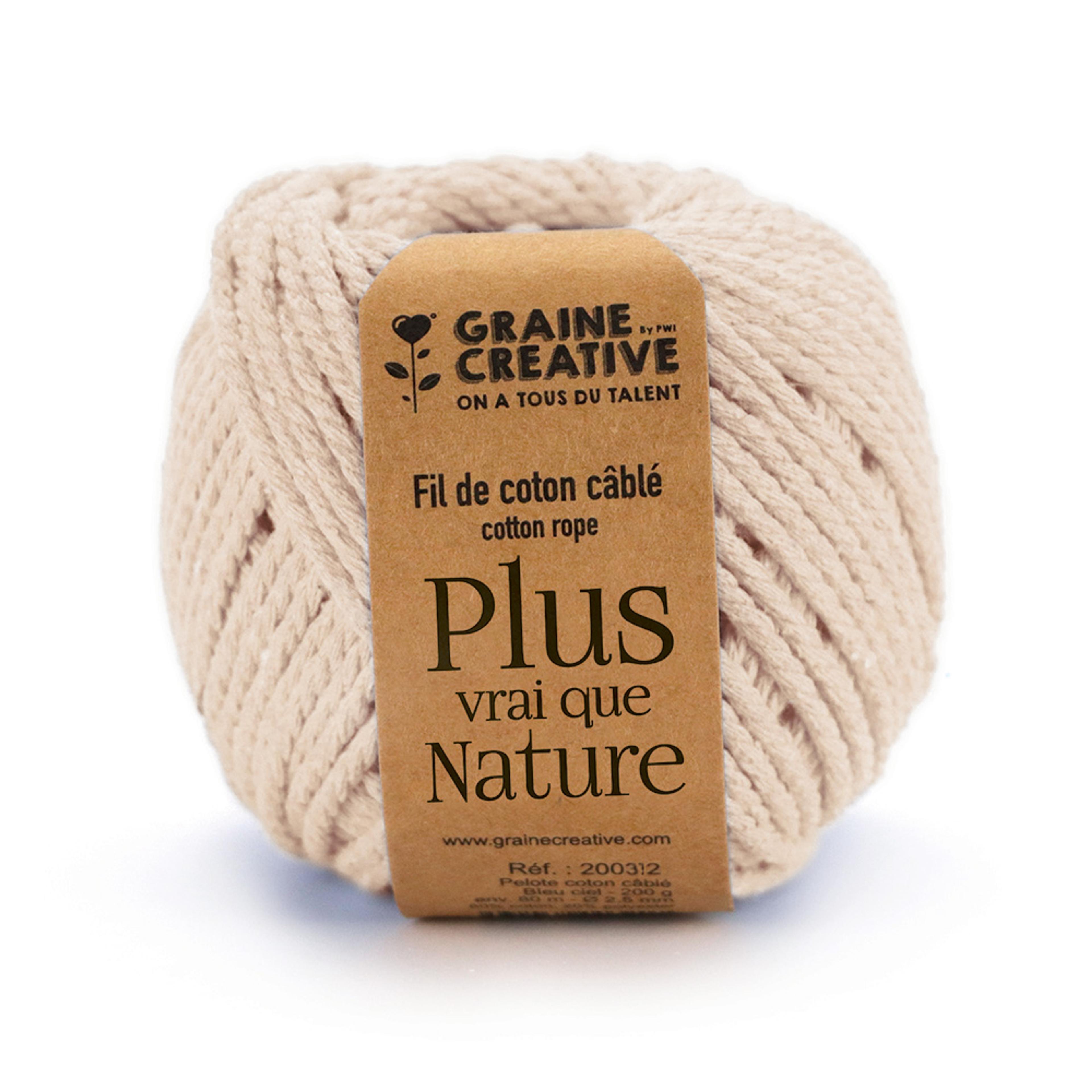 Seating Cord 200g Cheese Natural