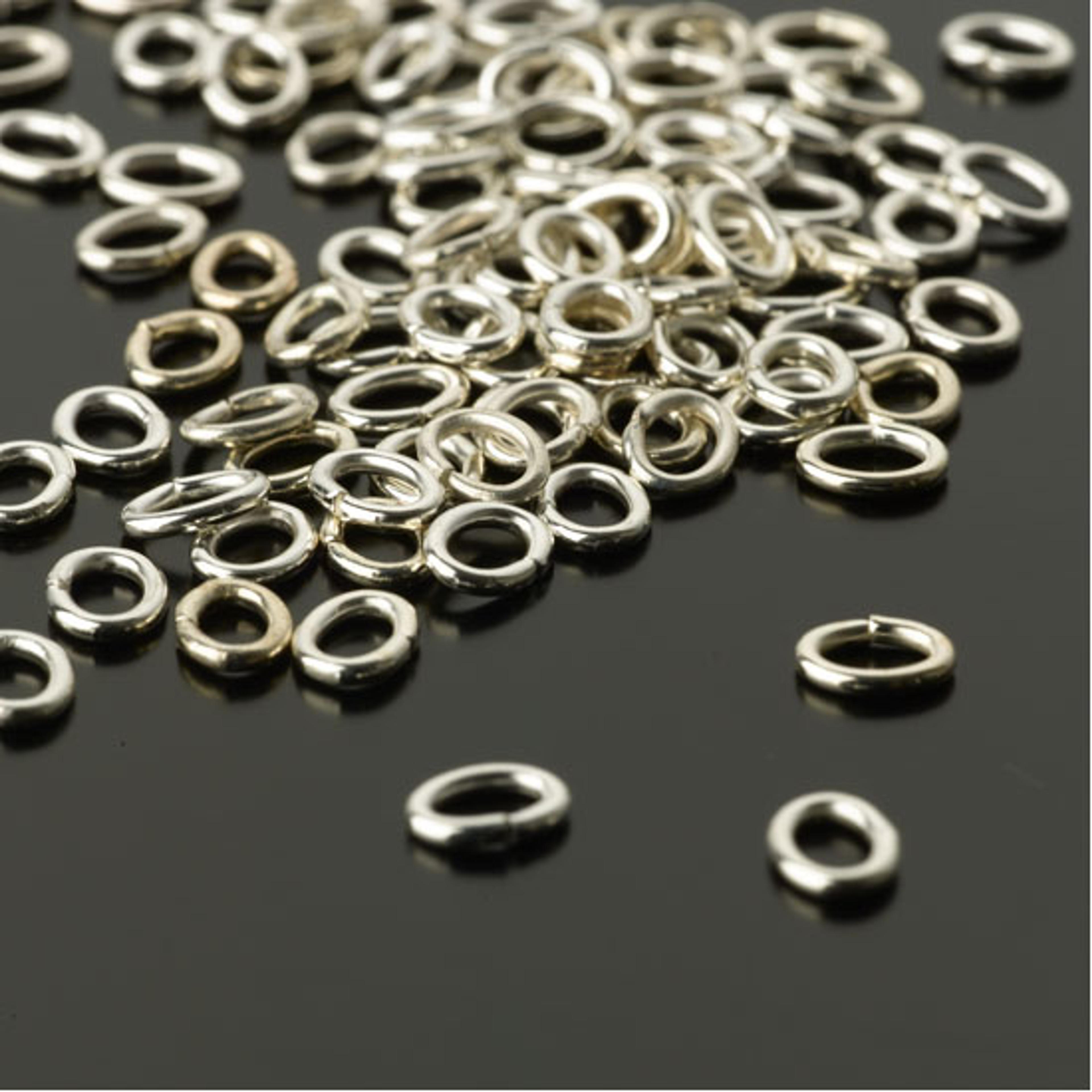 Jump Rings - 4.5mm. Pack of 100
