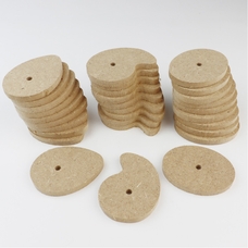Wooden Cams. Pack of 30