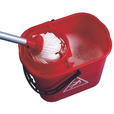 Professional Mop Bucket 15L - Red