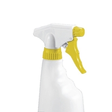 Trigger Spray Bottles 600ml Yellow - Pack of 4