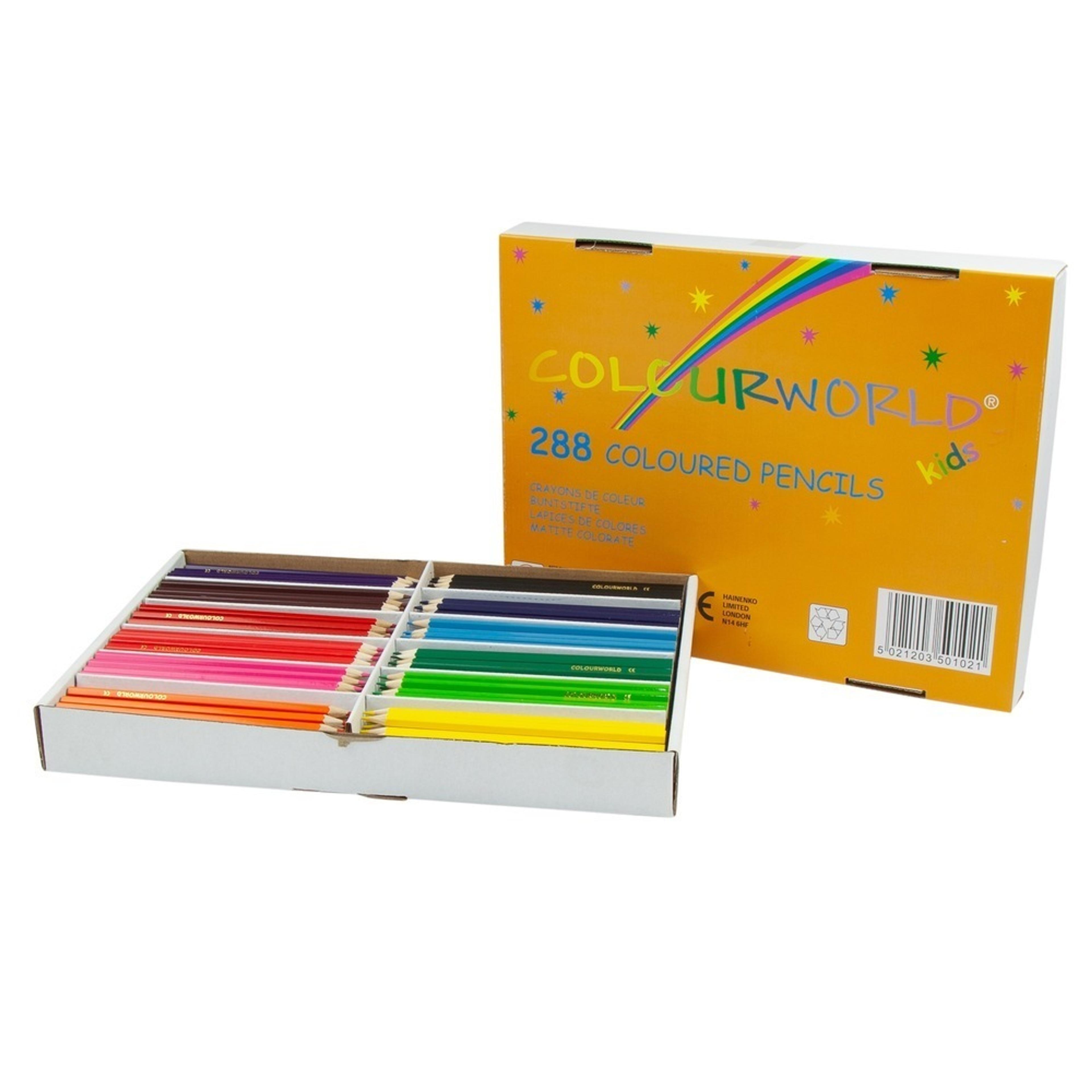 Colouring Pencils - Pack of 288