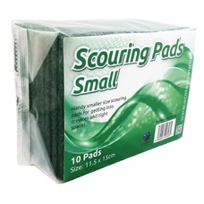 Flat Scourers 90 x 60mm - Pack of 10