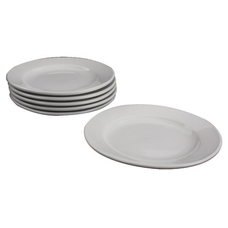 White Side Plate - Pack of 6